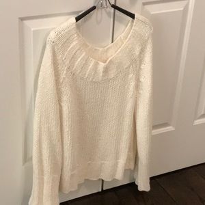 Free people boat neck sweater